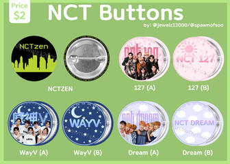 NCT Button Designs
